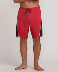 Straddie Pro Performance 20" Boardshorts - Scarlet