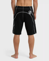 Fluid 2K Pro Performance 21" Boardshorts - Black White