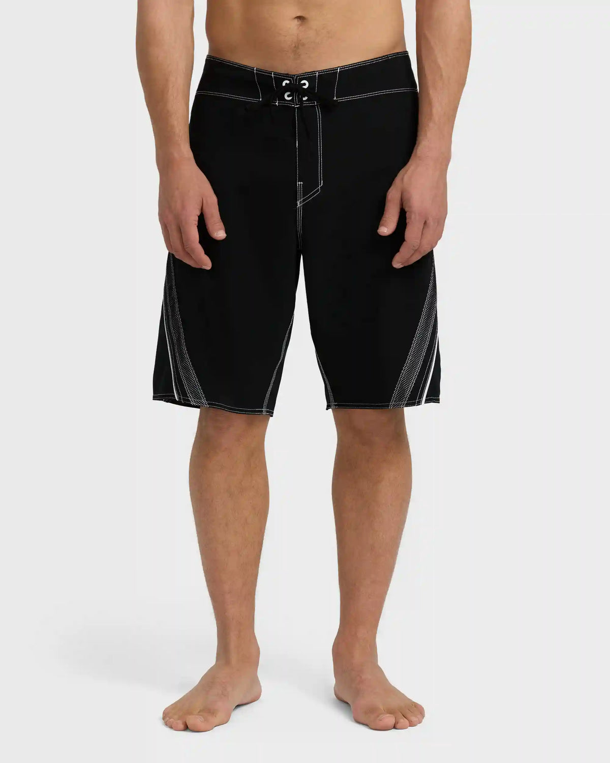 Fluid 2K Pro Performance 21" Boardshorts - Black White