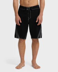 Fluid 2K Pro Performance 21" Boardshorts - Black White