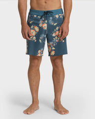 Good Times Pro 18" Boardshorts - Dark Denim Multi - Dark Denim