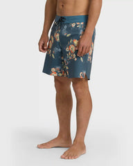 Good Times Pro 18" Boardshorts - Dark Denim Multi - Dark Denim