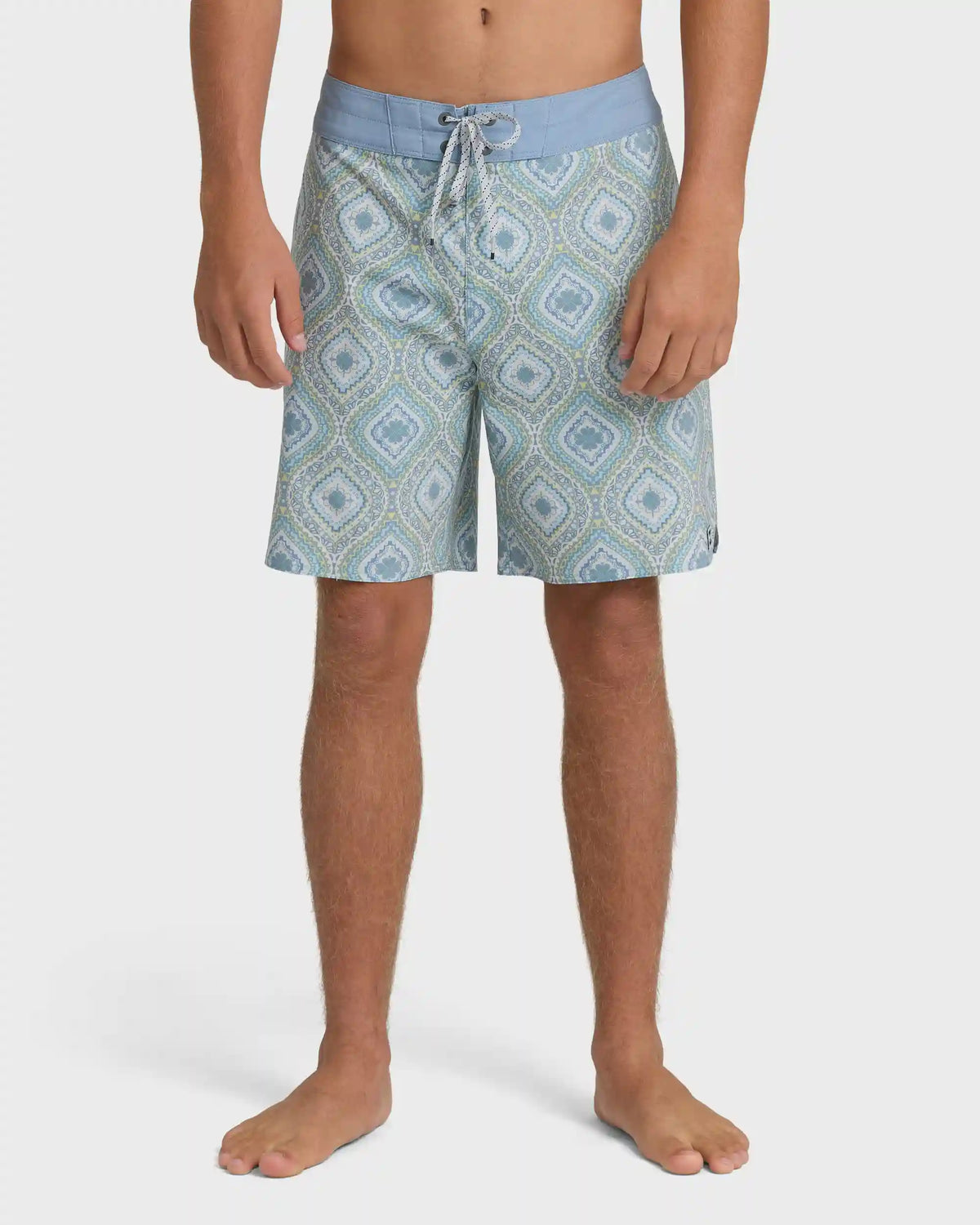 Good Times Pro 18" Boardshorts - Fog Gray Multi - Fog Gray
