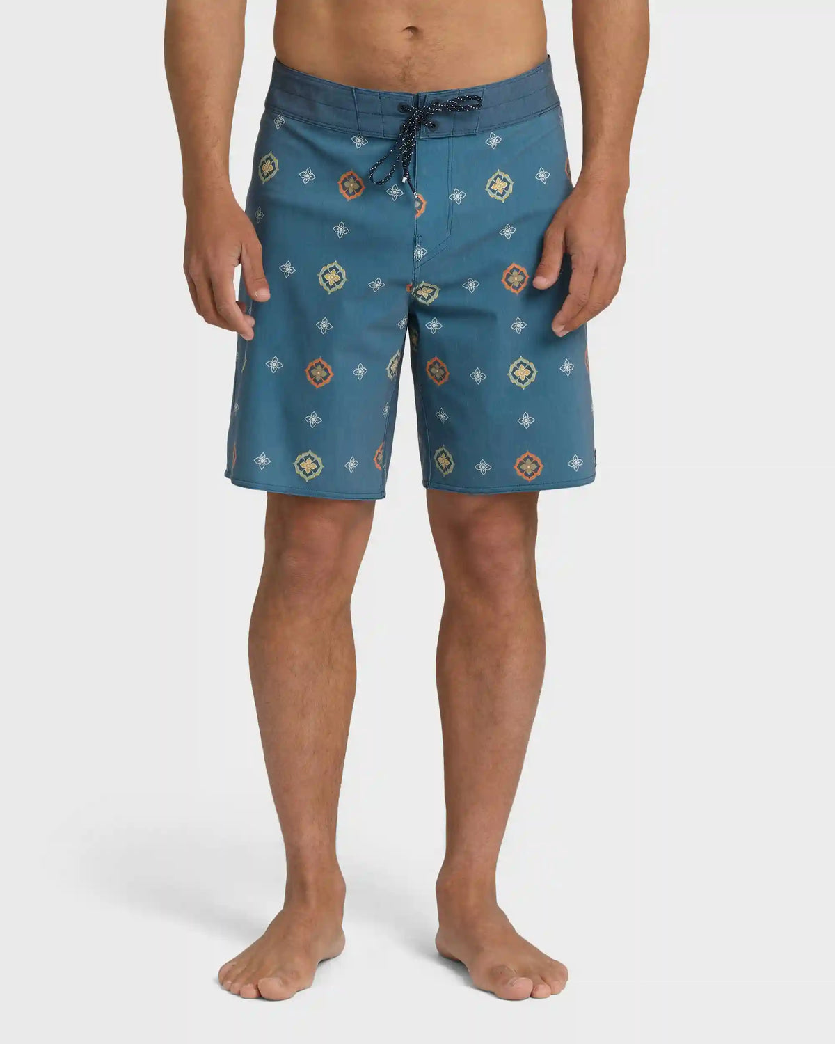Sundays Pro 19" Boardshorts - Real Teal Multi - Real Teal