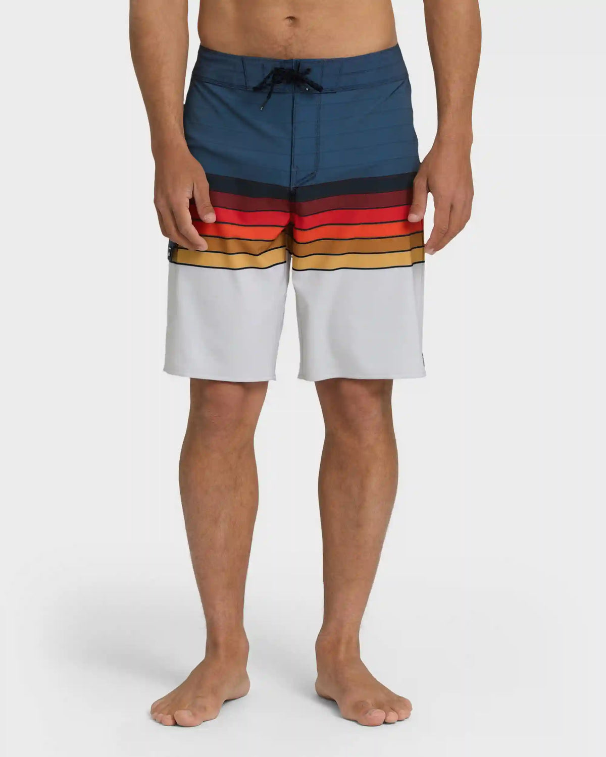 All Day Stripe Pro 20" Boardshorts - Sunset Ocean Multi - Sunset Ocean