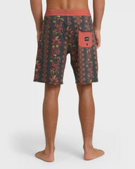 Sundays Lo Tide 18" Boardshorts - Black Multi - Black