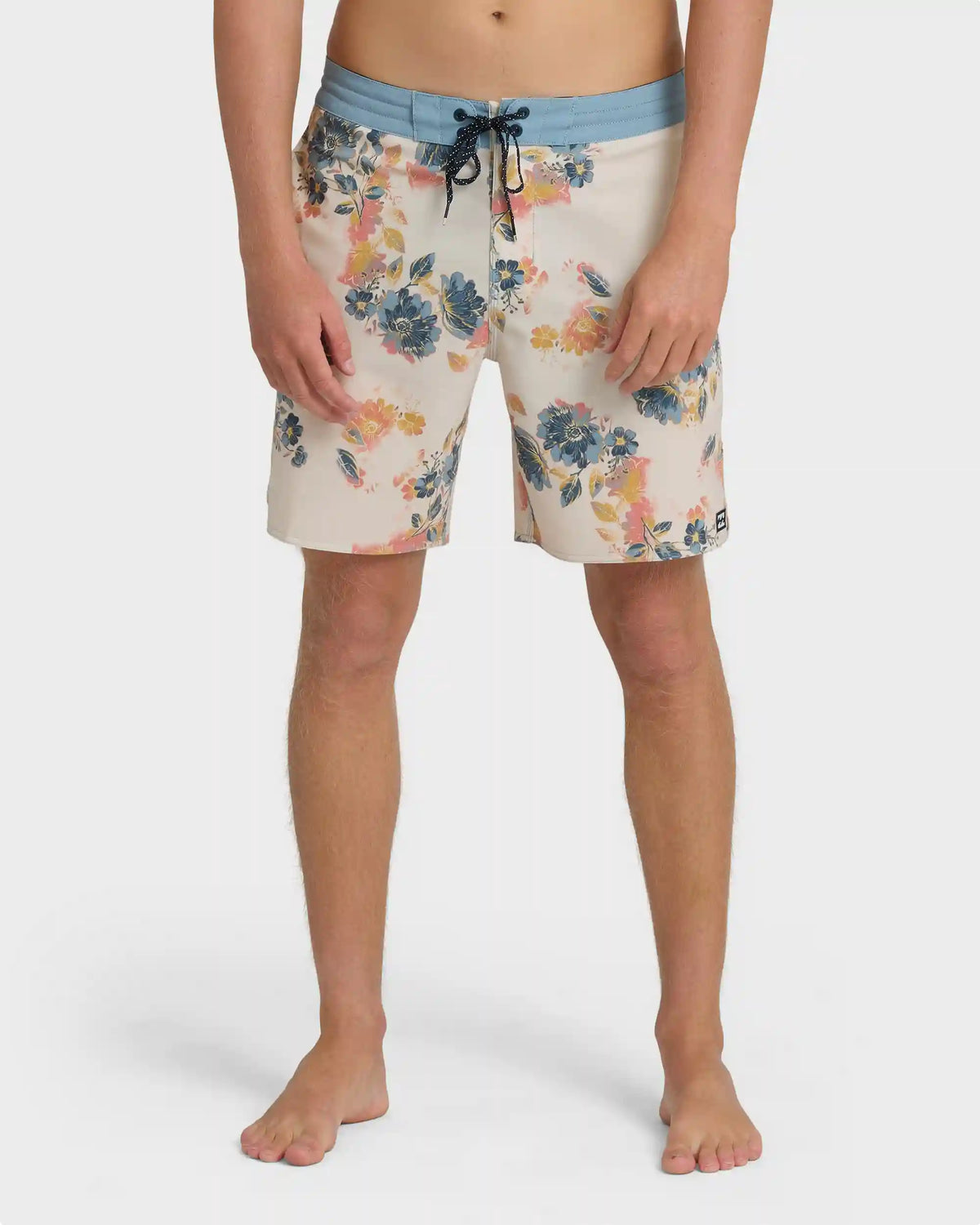 Good Times Lo Tide 18" Boardshorts - Oatmeal Multi - Oatmeal
