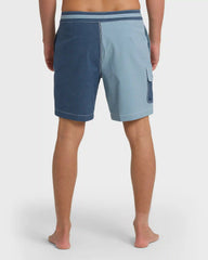Sunset Lo Tide 19" Boardshorts - Blue Fog Multi - Blue Fog