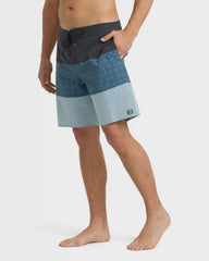 Tribong Lo Tide 19" Boardshorts - Real Teal