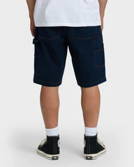 Bad Dog 21" Workwear Shorts - Navy