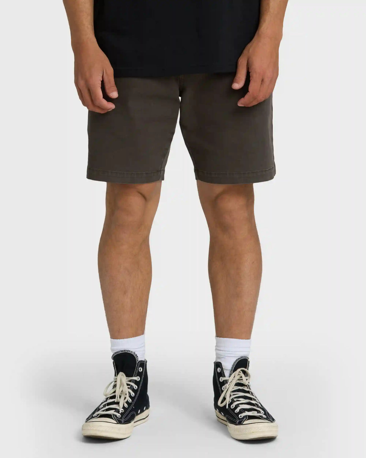 73 Wave Washed Chino Shorts - Raven