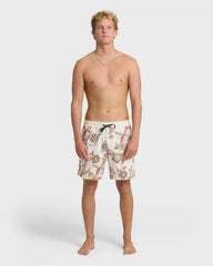 Good Times Layback 16" Trunks - Oatmeal