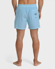 Every Other Day Wave Washed Layback 16" Trunks - Corydalis Blue