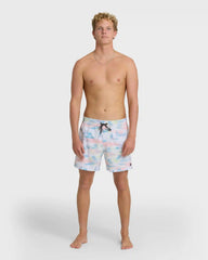 Lineup Layback 16" Trunks - Off White