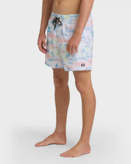 Lineup Layback 16" Trunks - Off White
