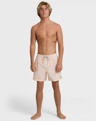 Lineup Layback 16" Trunks - Peach