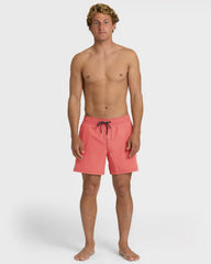 Lineup Solid Layback 16" Trunks - Bright Pink