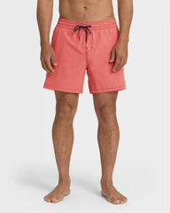 Lineup Solid Layback 16" Trunks - Bright Pink