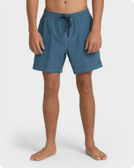 Lineup Solid Layback 16" Trunks - Real Teal