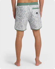 Seventy Three Layback 16" Trunks - Alloy