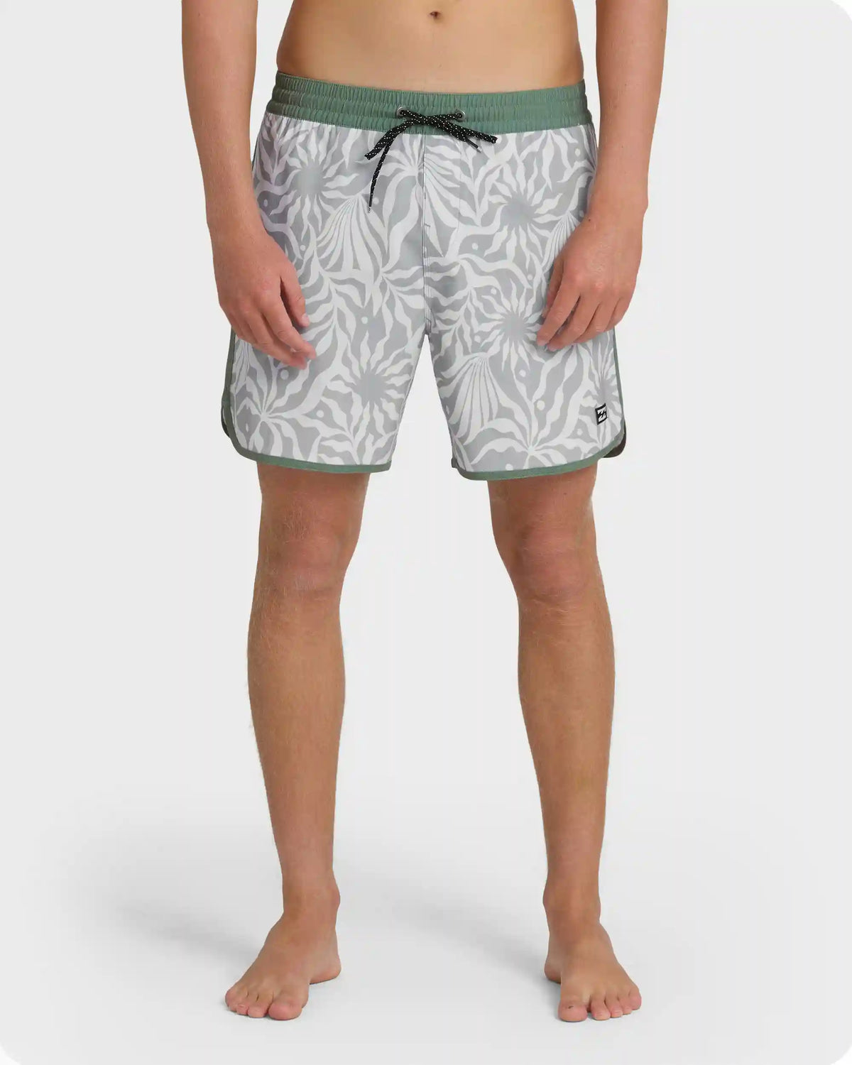 Seventy Three Layback 16" Trunks - Alloy