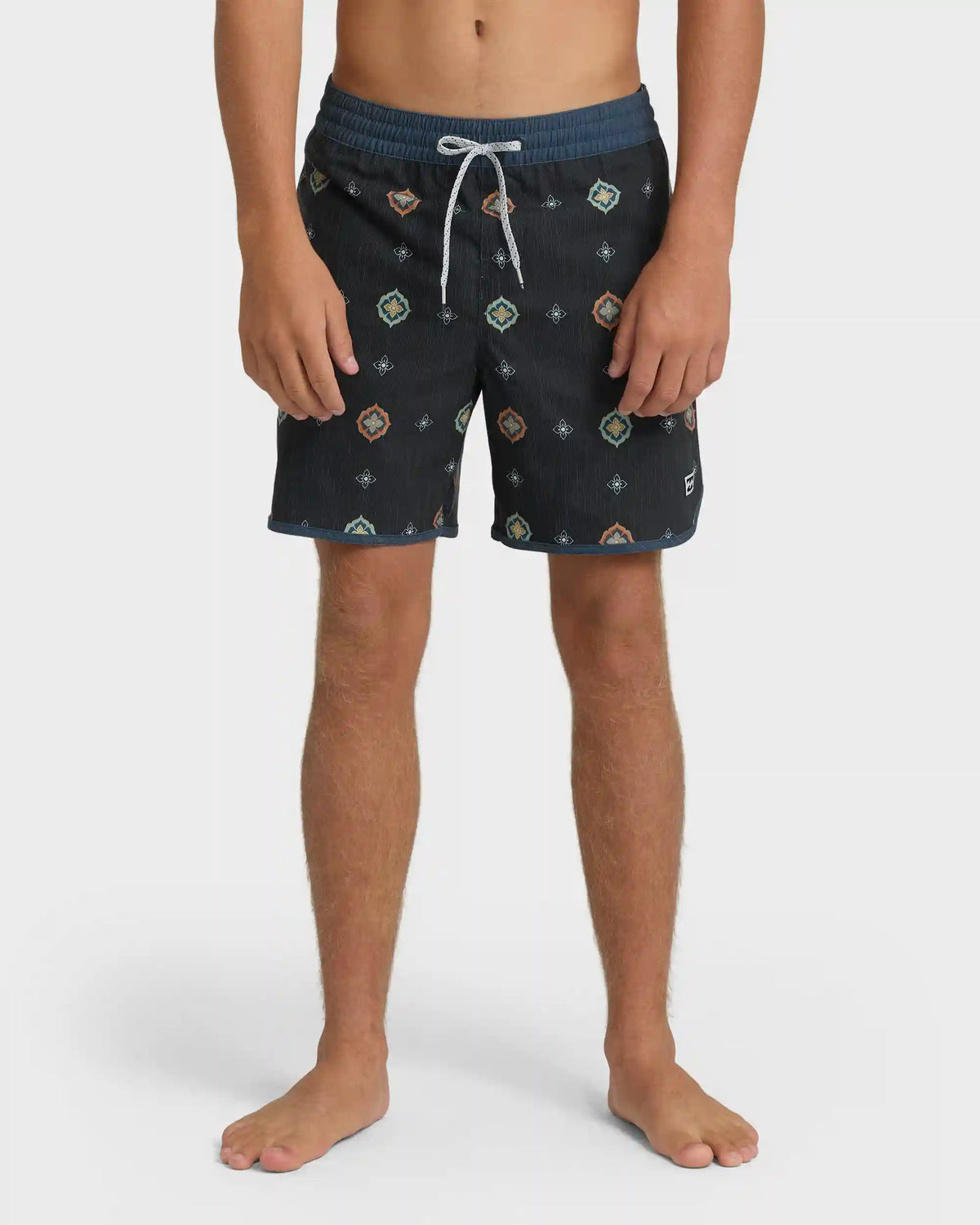 Seventy Three Layback 16" Trunks - Navy