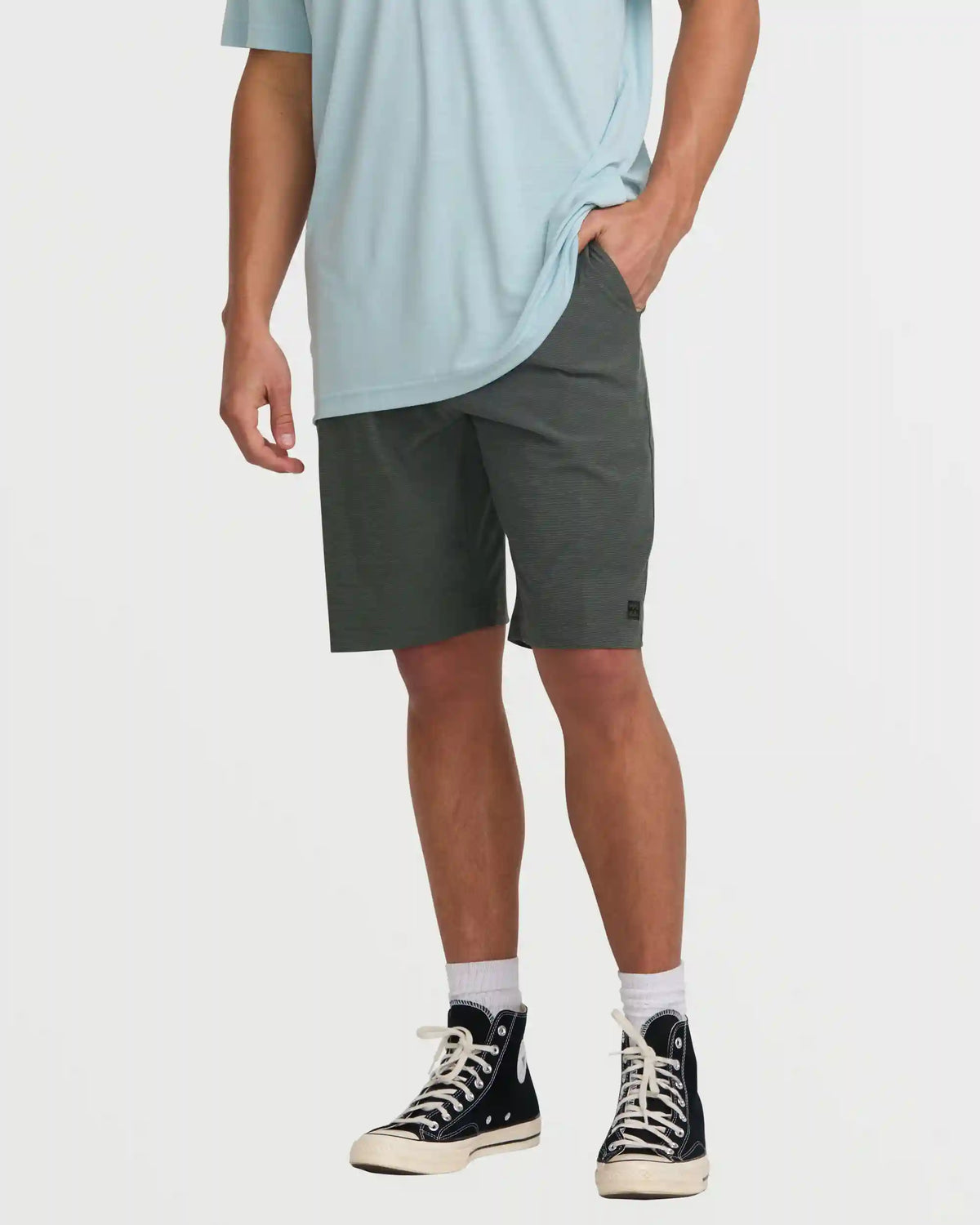 Crossfire Submersible 21" Hybrid Shorts - Asphalt