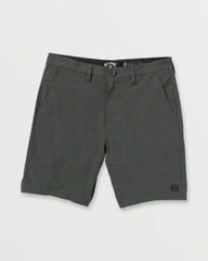 Crossfire Submersible 19" Hybrid Shorts - Asphalt
