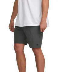 Crossfire Submersible 19" Hybrid Shorts - Asphalt