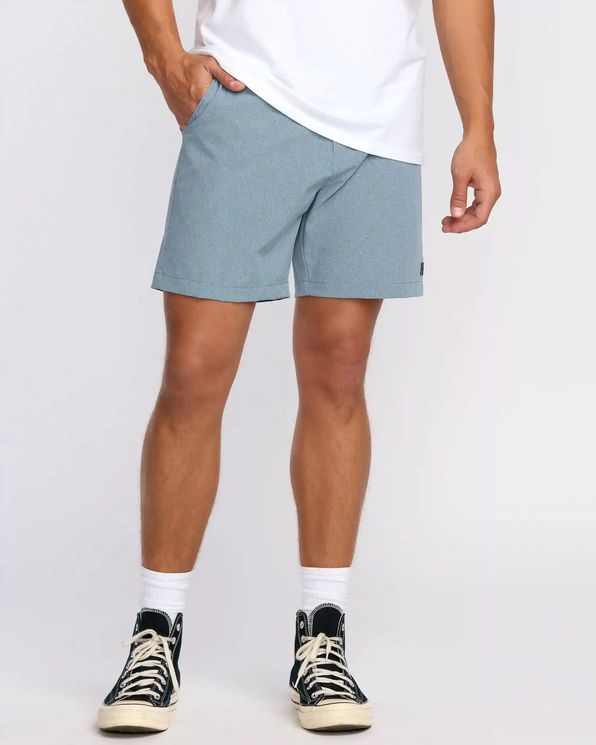 Crossfire Submersible 17" Hybrid Shorts - Slate Blue