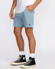 Crossfire Submersible 17" Hybrid Shorts - Slate Blue