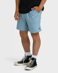 De La Cruz Submersible Hybrid Shorts - Blue Fog