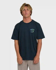Island Chain Hawaii Regular Short Sleeve Tee - Navy