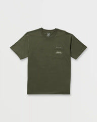 Bad Dog Pocket Regular Tee - Olive