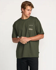 Bad Dog Pocket Regular Tee - Olive