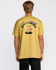 Arch Fade Premium Short Sleeve T-Shirt - Dust Yellow