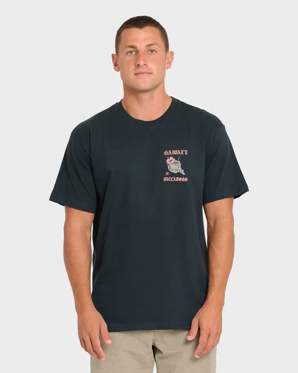Mai Tai Hi Regular Short Sleeve T-Shirt - Navy