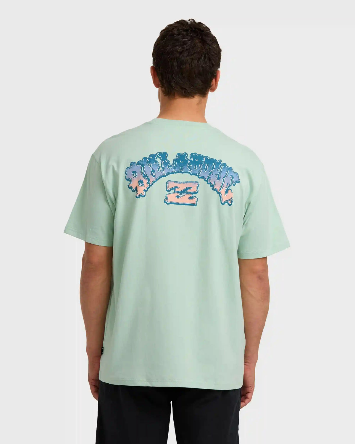 Wax Arch Regular Short Sleeve T-Shirt - Seafoam