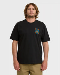 Solar Regular Short Sleeve T-Shirt - Washed Black