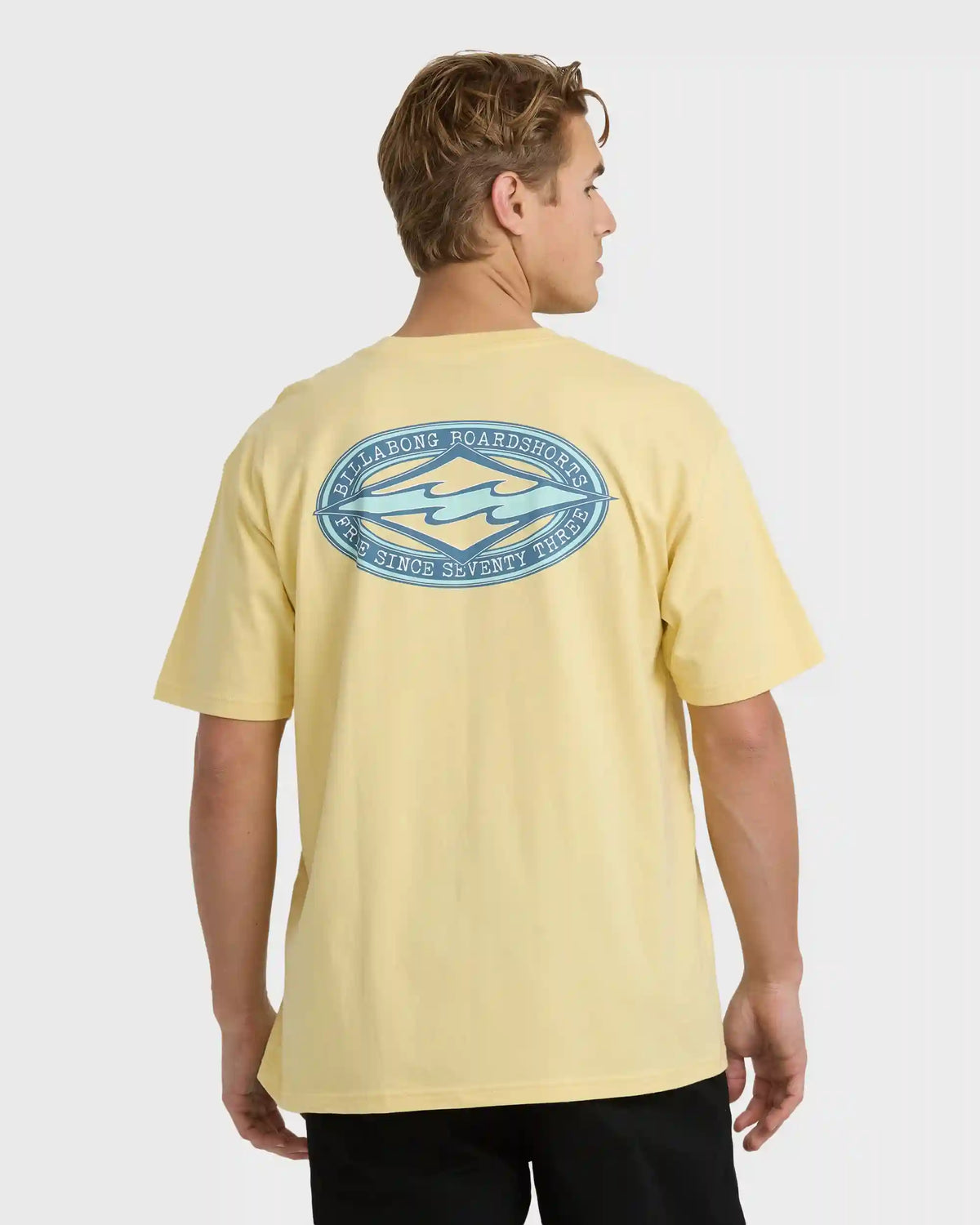 Rotor Diamond Regular Short Sleeve T-Shirt - Golden Yellow