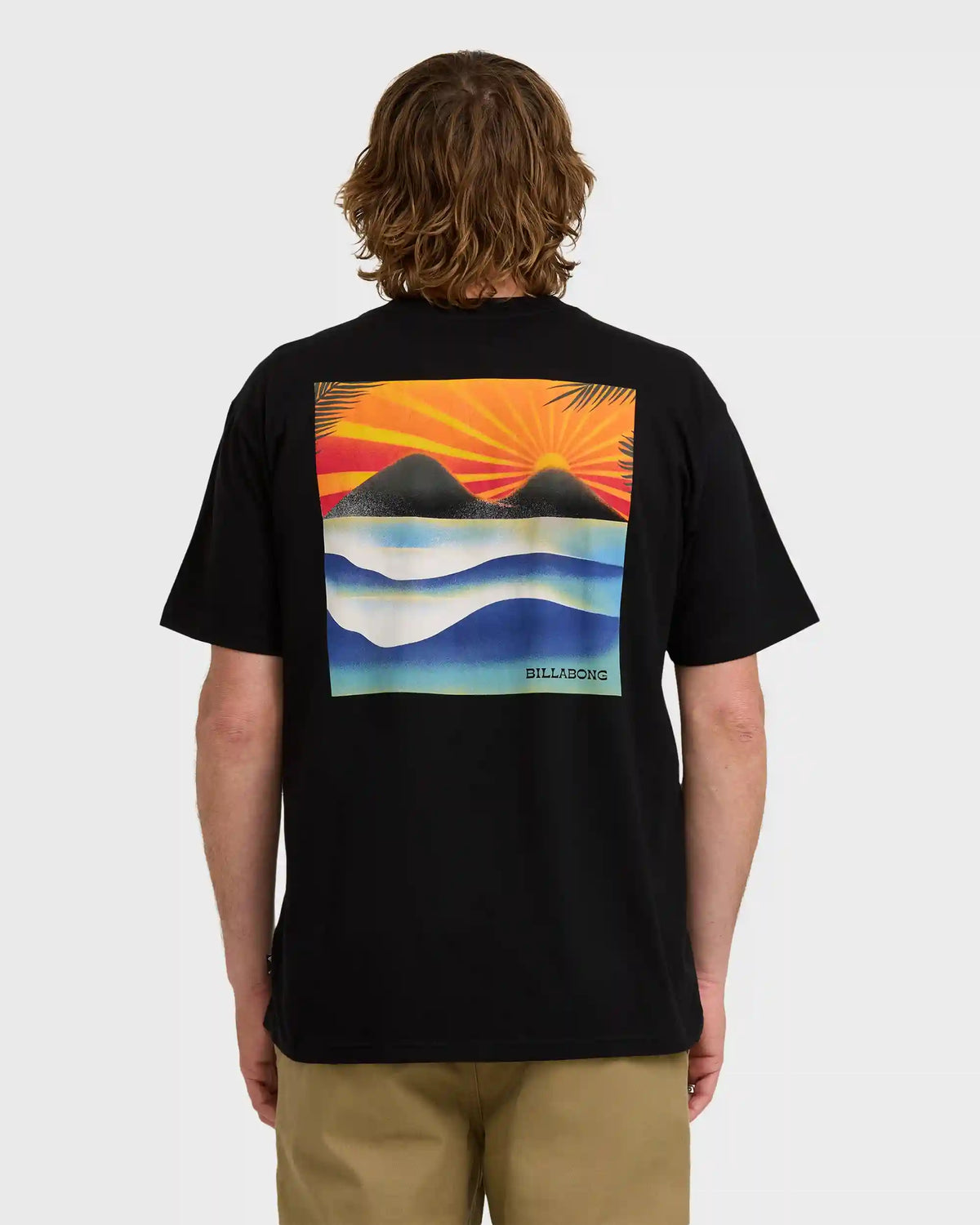 Surf Dreams Regular Short Sleeve T-Shirt - Black