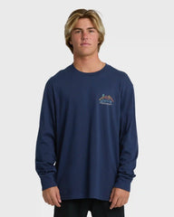 Range Adiv Premium Long Sleeve T-Shirt - Dark Blue