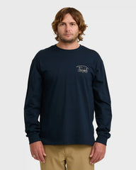 A/Div Scenic Route Long Sleeve T-Shirt - Navy