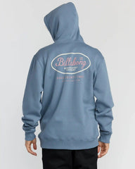 Short Sands Pullover Hoodie - Steel Blue