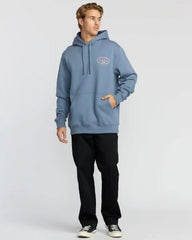 Short Sands Pullover Hoodie - Steel Blue