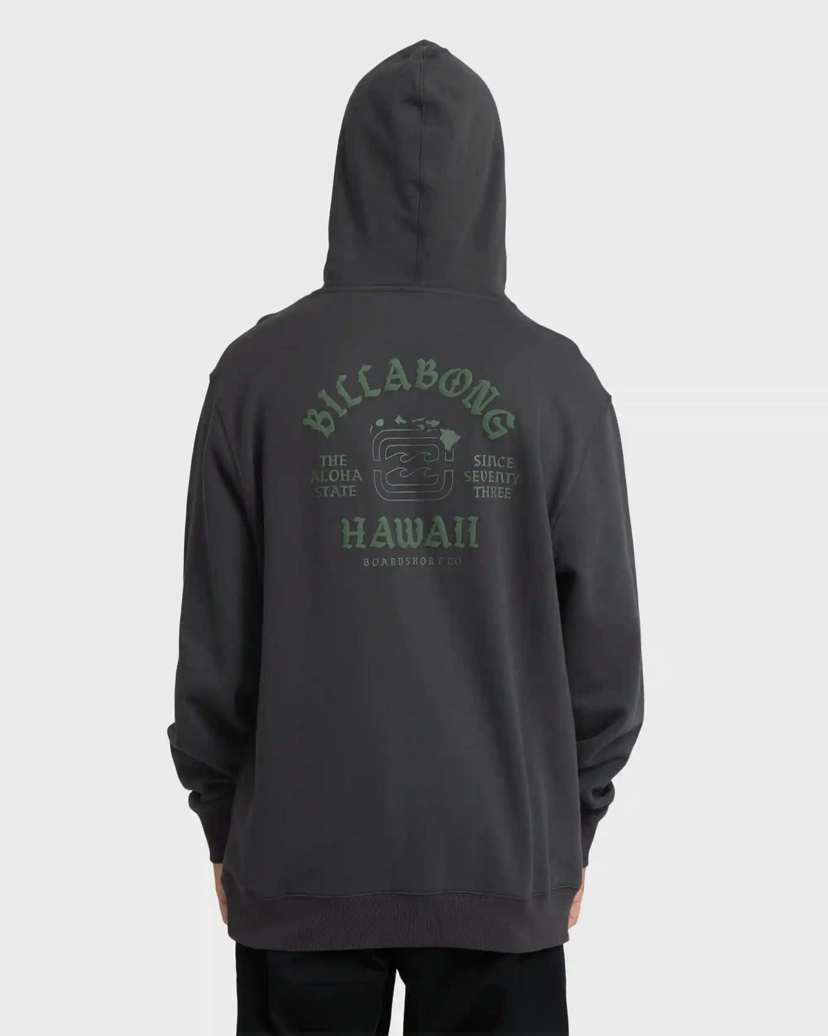 Island Chain Hawaii Pullover Hoodie - Black