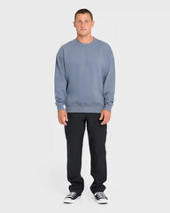 Rhodes Crewneck Sweatshirt - Denim Chambray