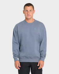 Rhodes Crewneck Sweatshirt - Denim Chambray