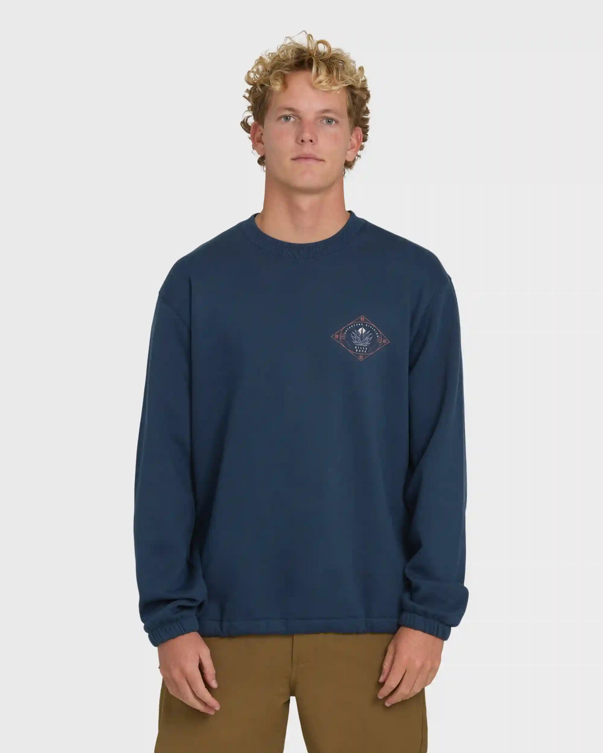 Compass Crewneck Sweatshirt - Dark Blue