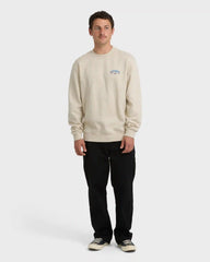 Short Sands Crewneck Sweatshirt - Bone Heather